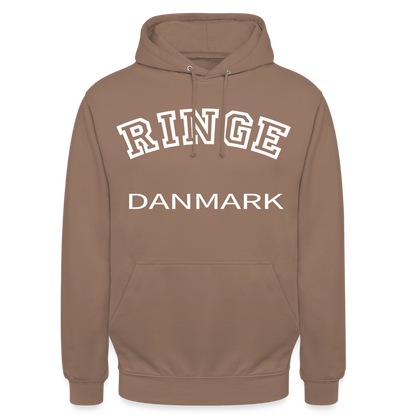 CityShirt - Hoodie - Ringe - mokka