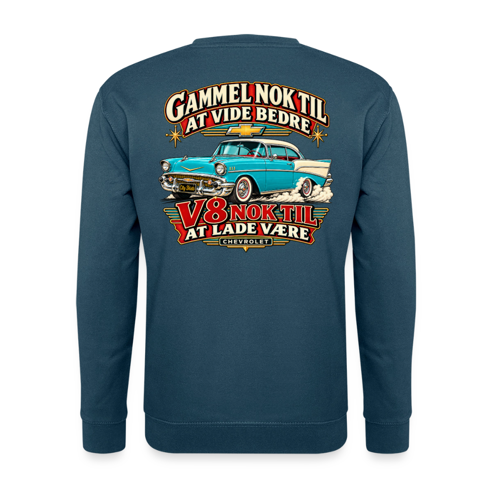 Carshirt 201 Chevrolet - indigoblå