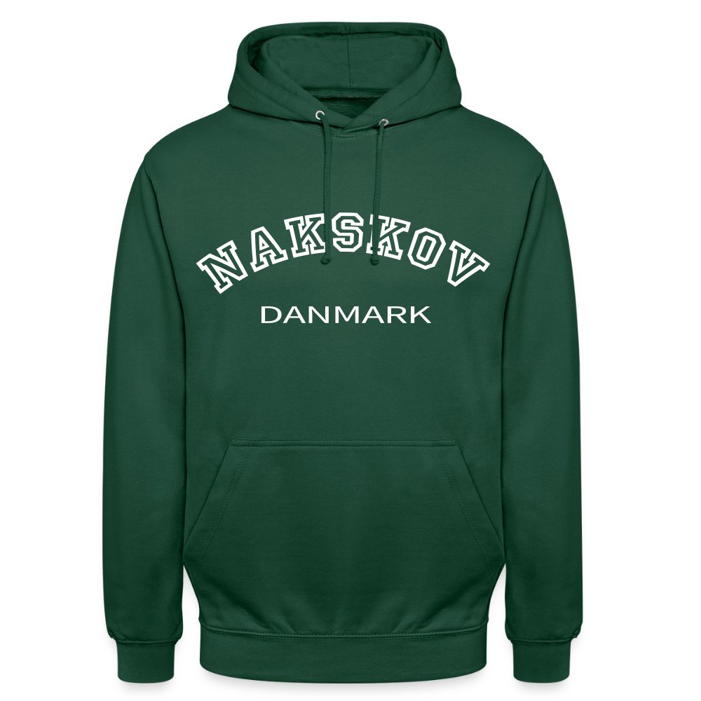 CityShirt - Hoodie - Nakskov - flaskegrøn