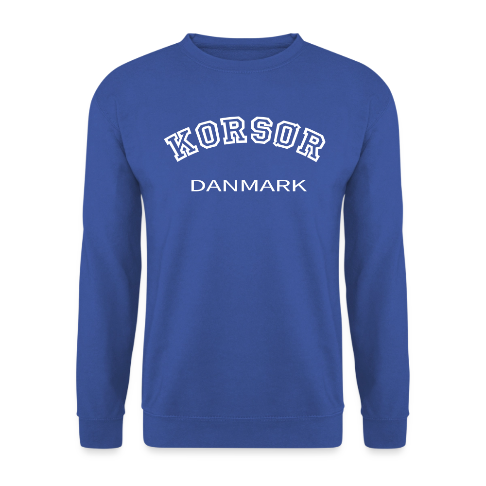 CityShirt - Sweatshirt - Korsør - kongeblå
