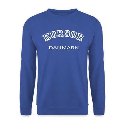 CityShirt - Sweatshirt - Korsør - kongeblå
