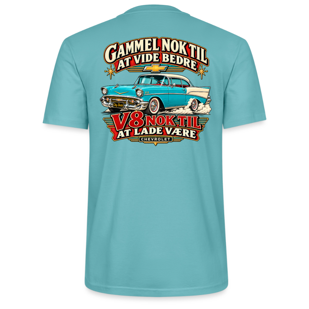 Carshirt T201 Chevrolet - pastelturkis