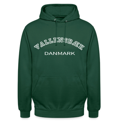 CityShirt - Hoodie - Vallensbæk - flaskegrøn