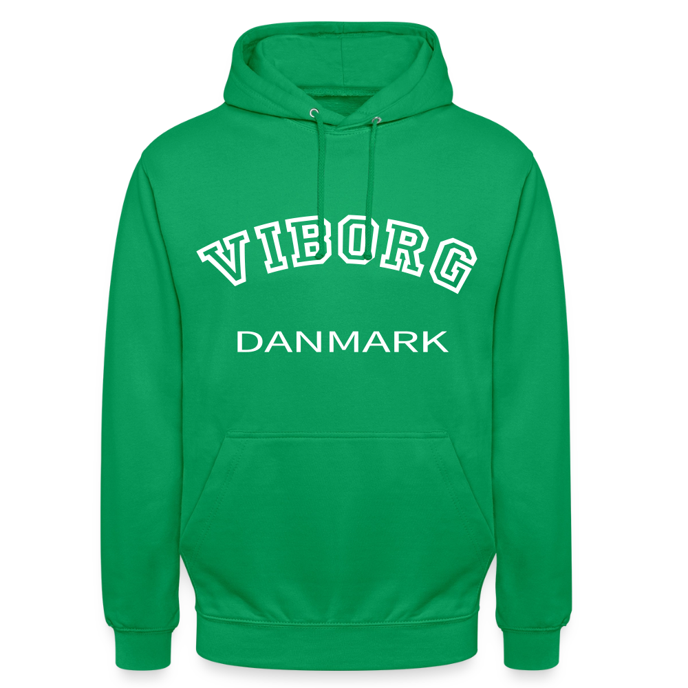 CityShirt - Hoodie - Viborg - kelly grøn
