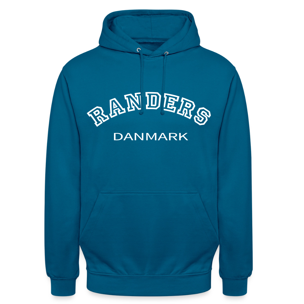 CityShirt - Hoodie - Randers - dybt havblå 