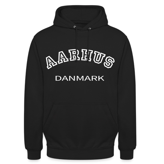 CityShirt - Hoodie - Aarhus - sort