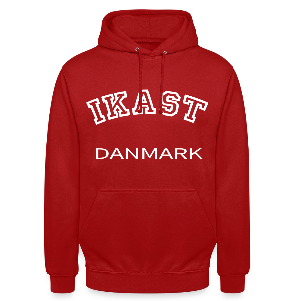 CityShirt - Hoodie - Ikast - rød