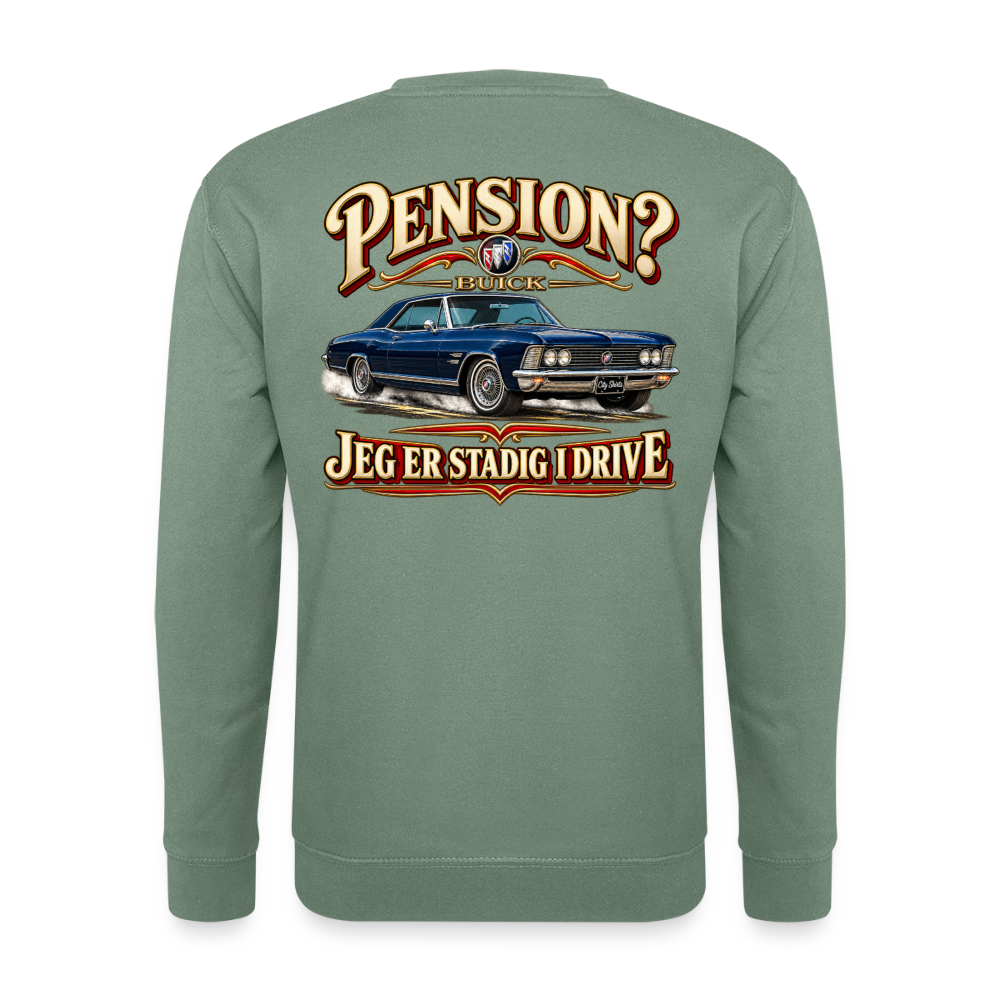 Carshirt 205 Buick - grågrøn