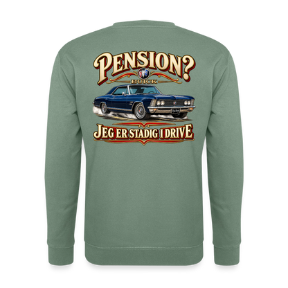 Carshirt 205 Buick - grågrøn