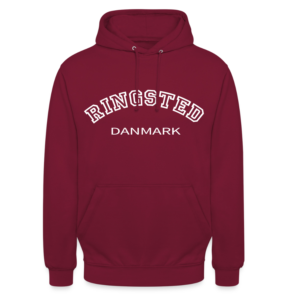 CityShirt - Hoodie - Ringsted - bordeaux