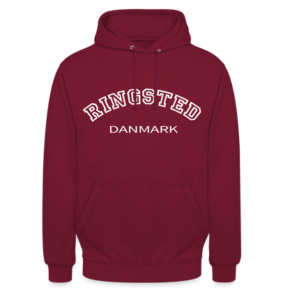 CityShirt - Hoodie - Ringsted - bordeaux