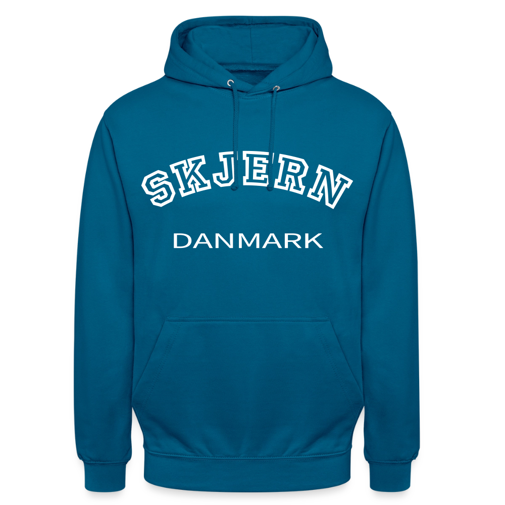 CityShirt - Hoodie - Skjern - dybt havblå 