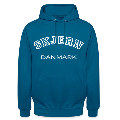 CityShirt - Hoodie - Skjern - dybt havblå 