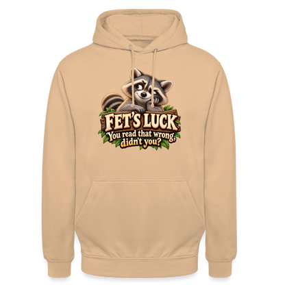 CityShirts - Hoodie - Fet’s Luck – You read that wrong, didn’t you? - CS003 - fersken