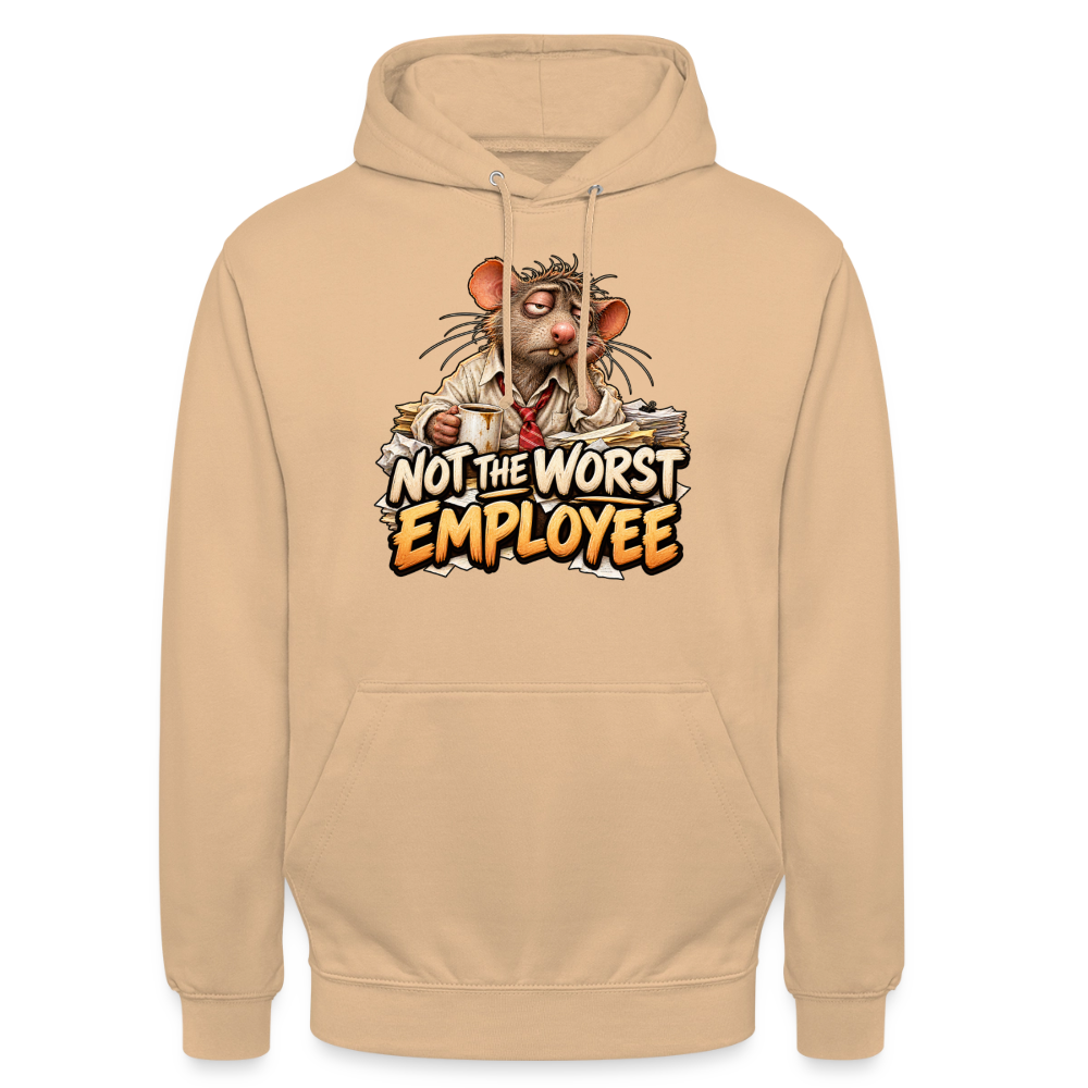 CityShirts - Hoodie - Not the worst employee - CS020 - fersken