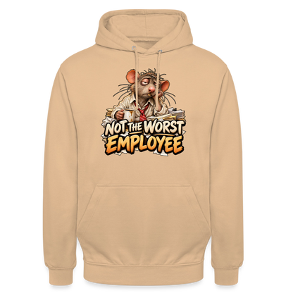 CityShirts - Hoodie - Not the worst employee - CS020 - fersken
