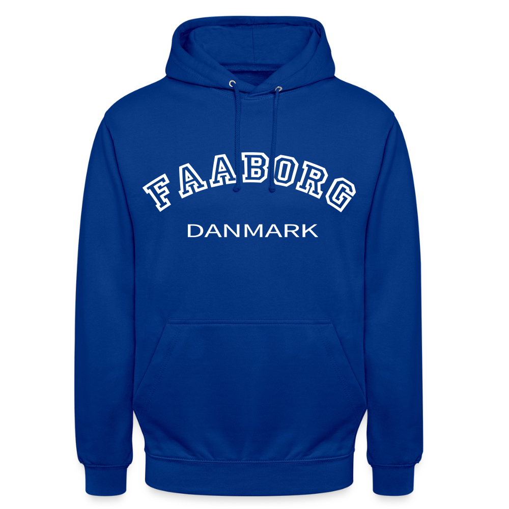 CityShirt - Hoodie - Faaborg - kongeblå