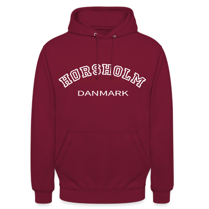 CityShirt - Hoodie - Hørsholm - bordeaux