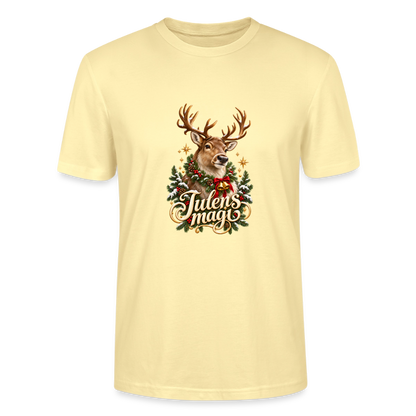 CityShirts - T-shirt - Julens magi – rensdyr - CS065 - cremefarvet
