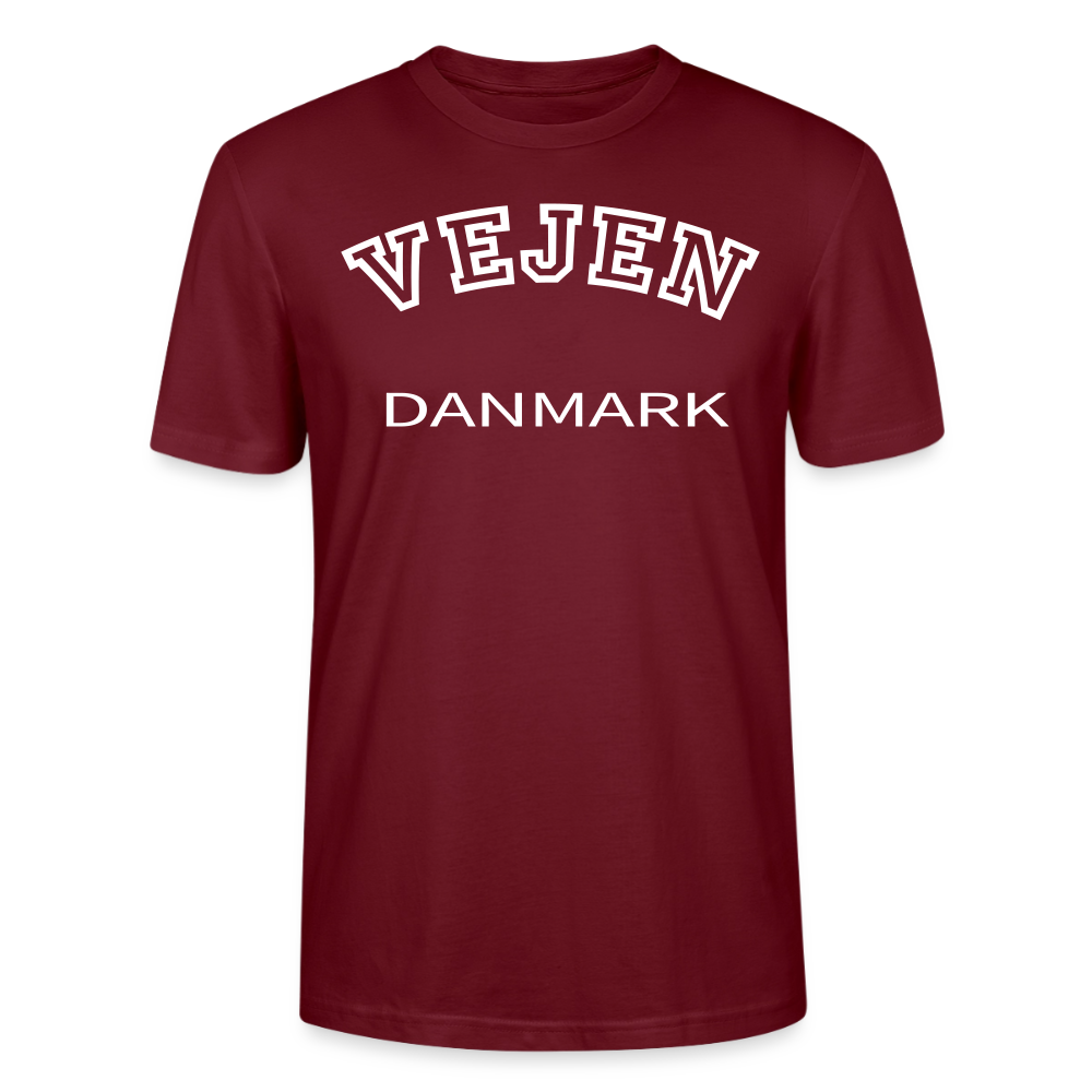 CityShirt - T-shirt - Vejen - burgunder-rød