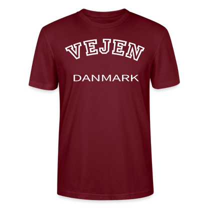 CityShirt - T-shirt - Vejen - burgunder-rød