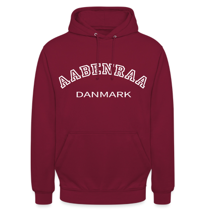 CityShirt - Hoodie - Aabenraa - bordeaux