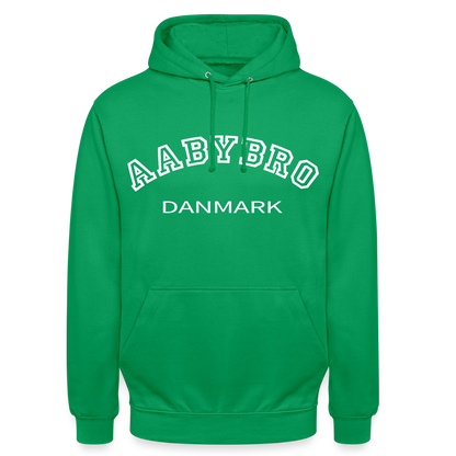 CityShirt - Hoodie - Aabybro - kelly grøn