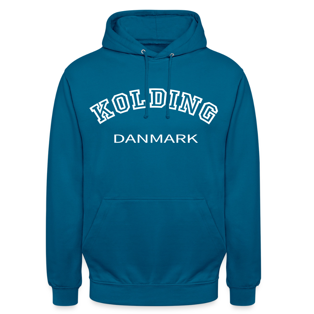 CityShirt - Hoodie - Kolding - dybt havblå 
