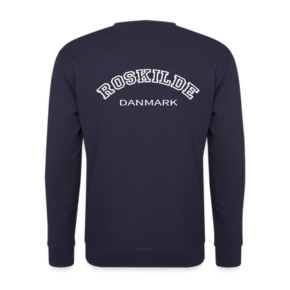 Sweatshirt unisex - Roskilde - marineblå