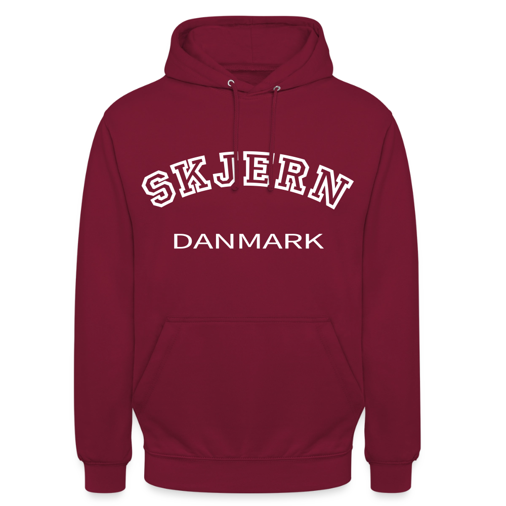 CityShirt - Hoodie - Skjern - bordeaux