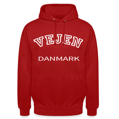 CityShirt - Hoodie - Vejen - rød