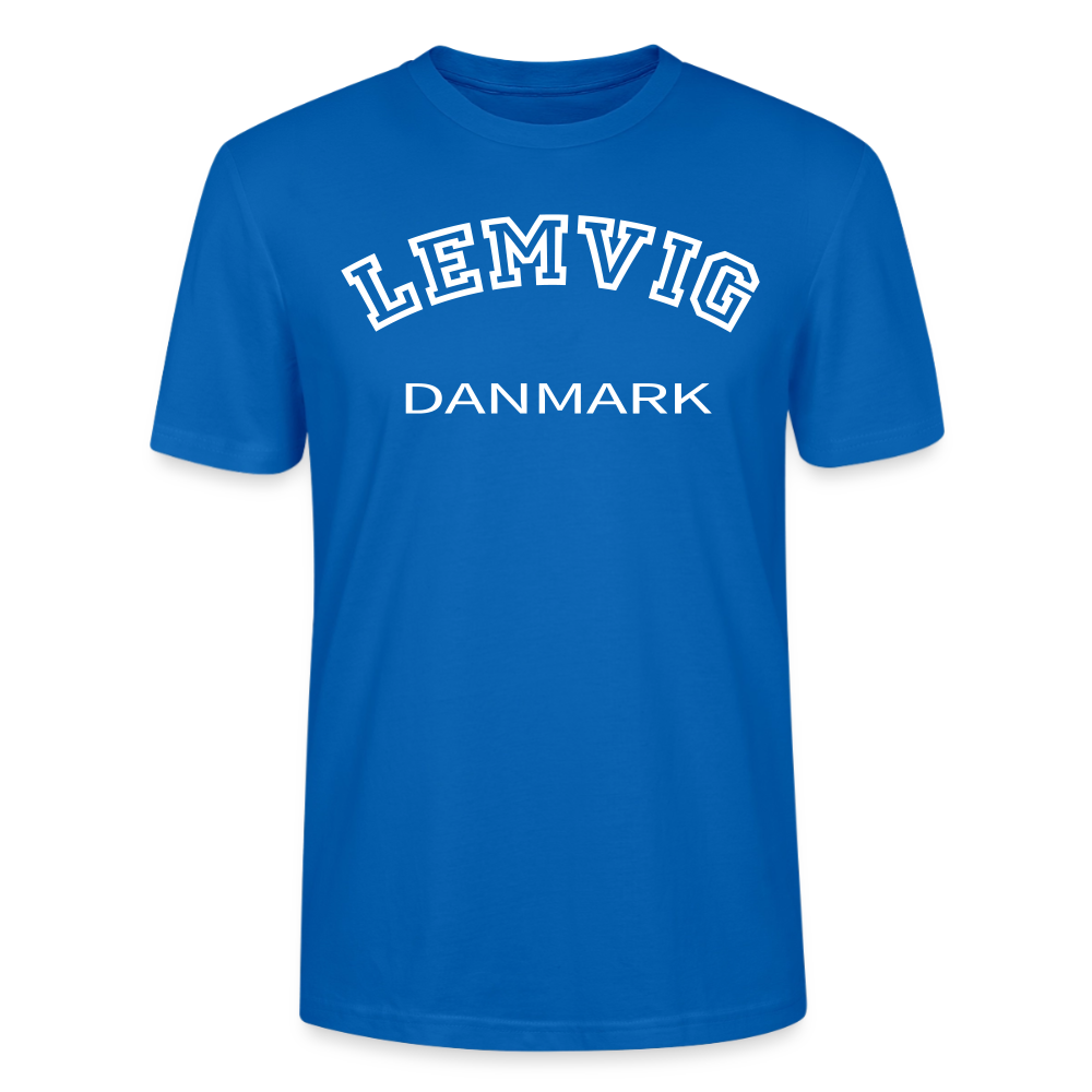 CityShirt - T-shirt - Lemvig - påfugleblå