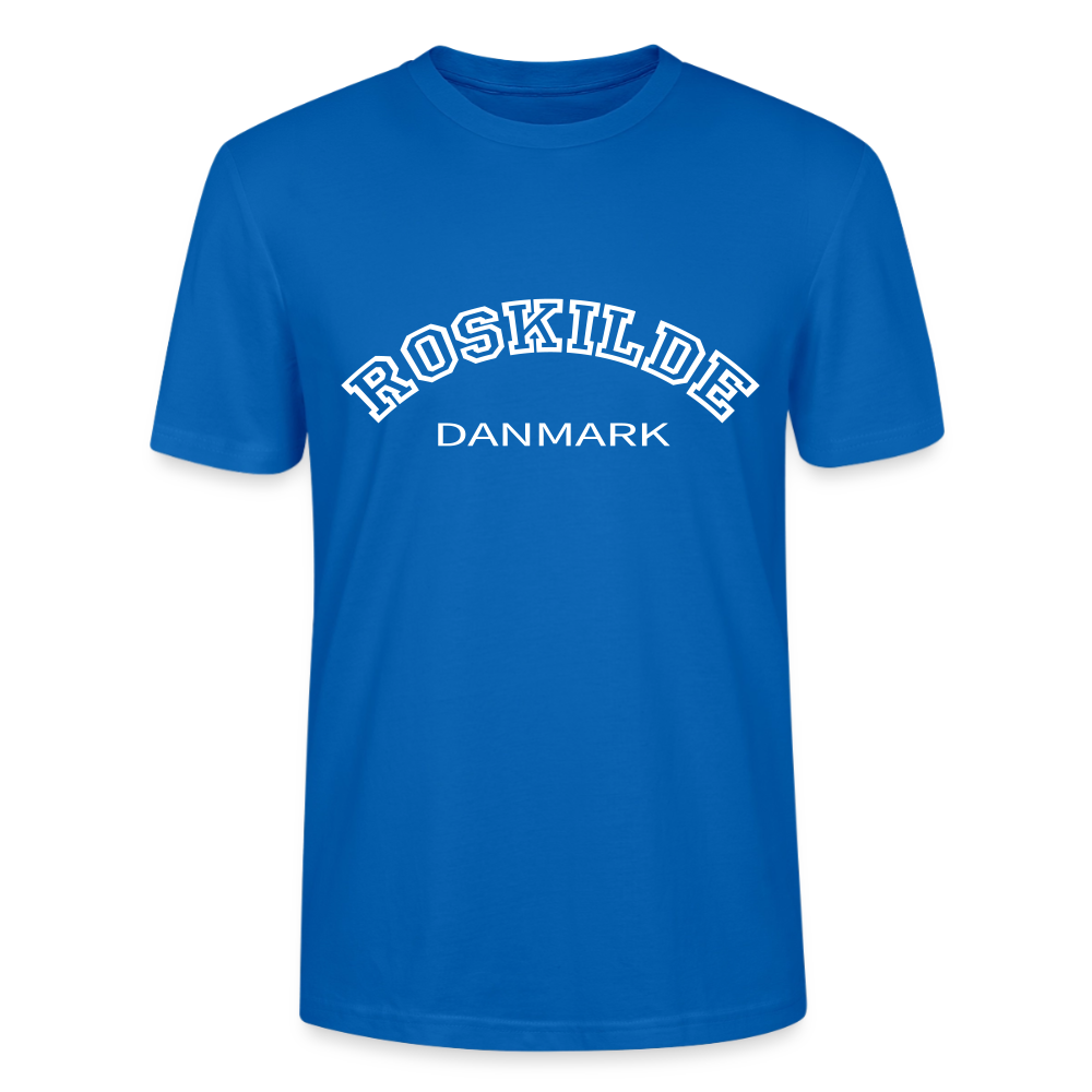 T-shirt unisex - Roskilde - påfugleblå