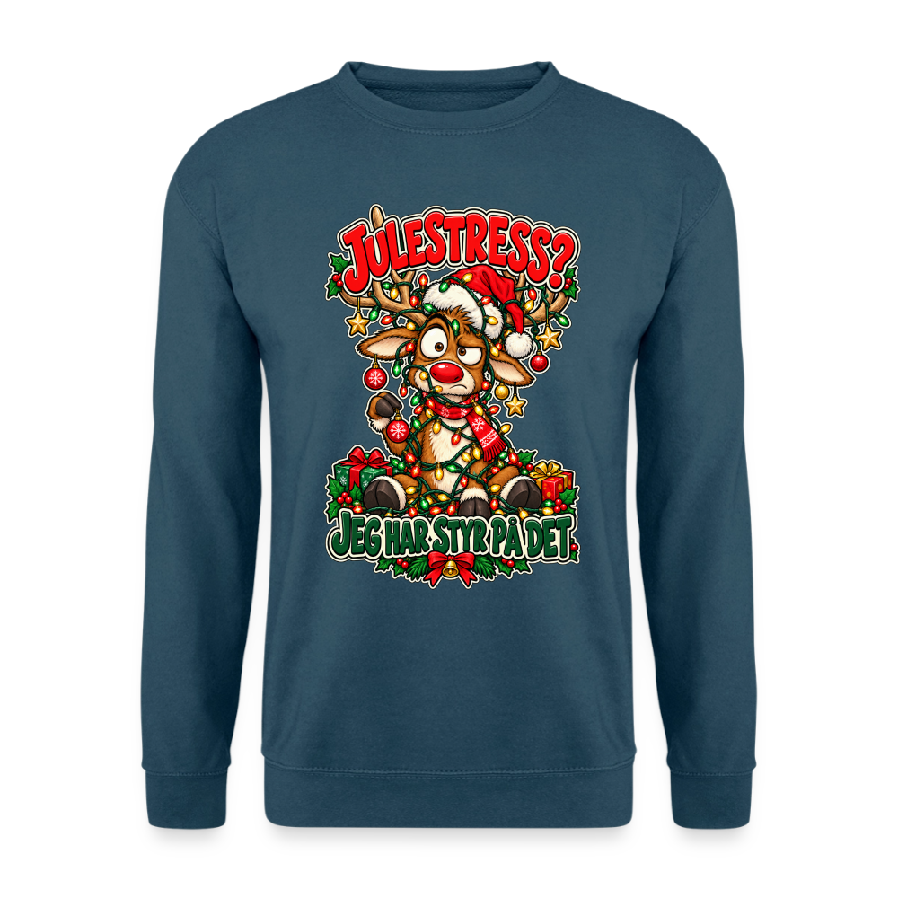 JuleShirt - indigoblå