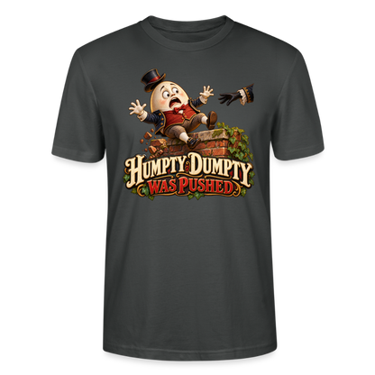 CityShirts - T-shirt - Humpty Dumpty was pushed - CS016 - charcoal