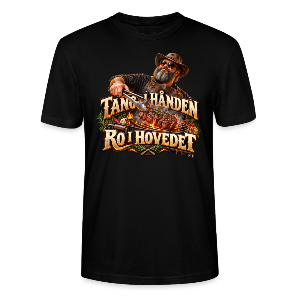 CityShirts - T-shirt - Tang i hånden – Ro i hovedet - CS050 - sort