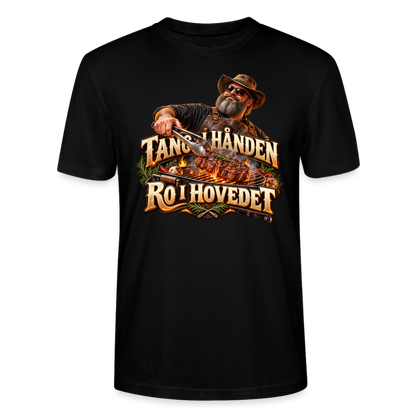 CityShirts - T-shirt - Tang i hånden – Ro i hovedet - CS050 - sort