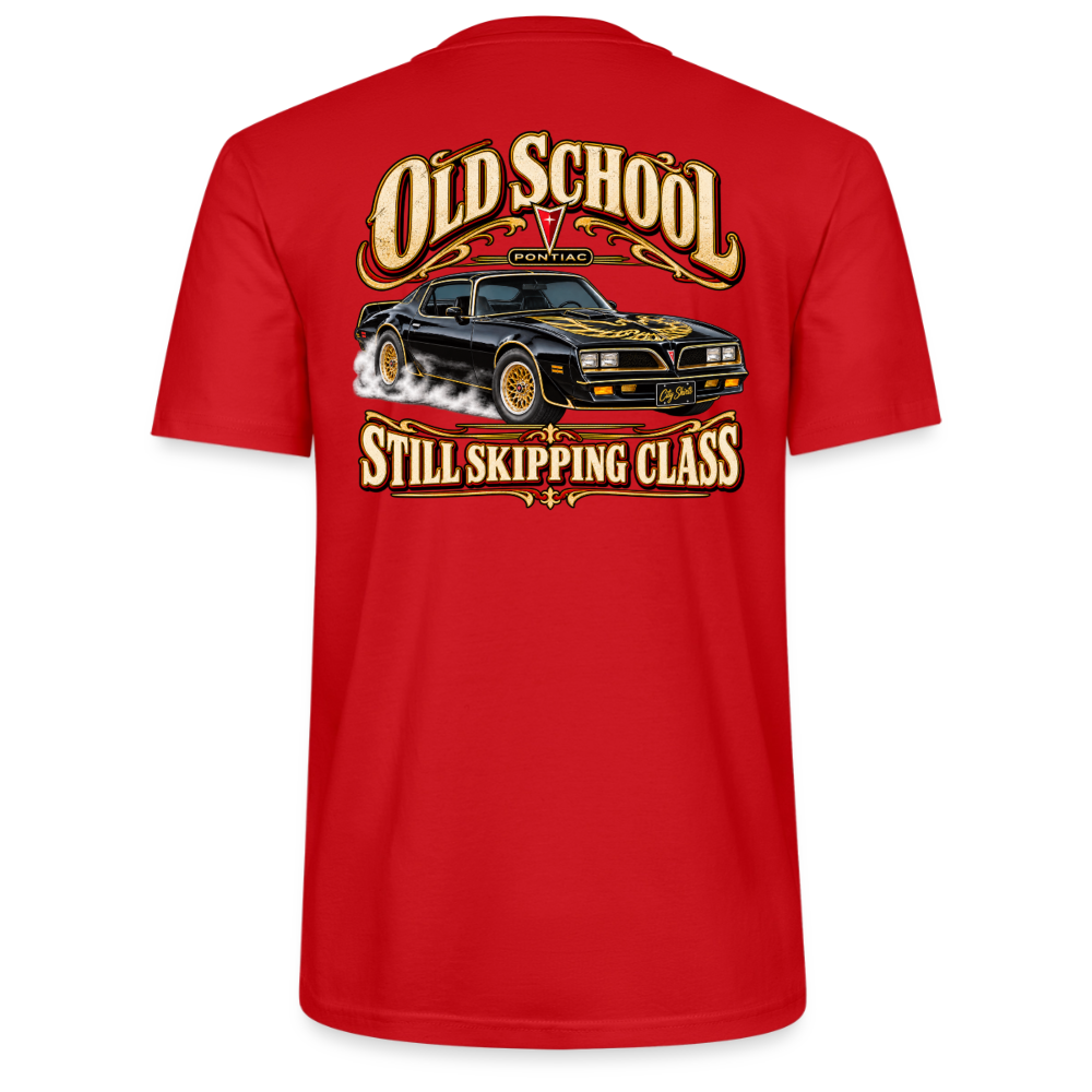 Carshirt T206 Pontiac - rød