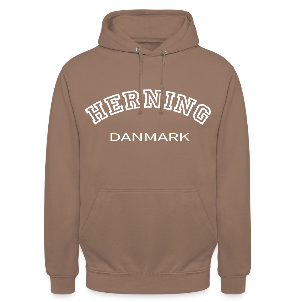 CityShirt - Hoodie - Herning - mokka