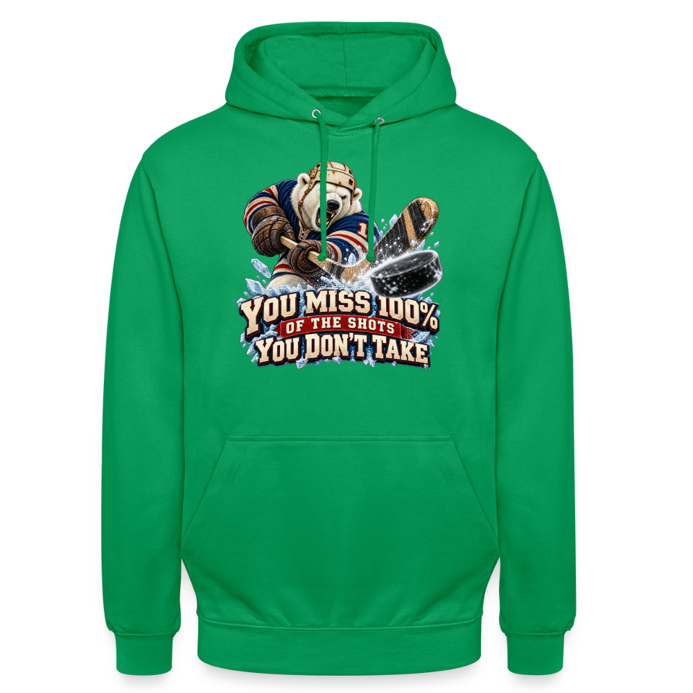 CityShirts - Hoodie - Take the shot - CS001 - kelly grøn