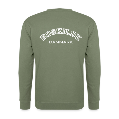 Sweatshirt unisex - Roskilde - militærgrøn