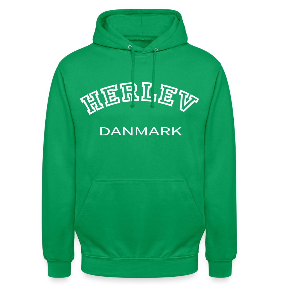 CityShirt - Hoodie - Herlev - kelly grøn