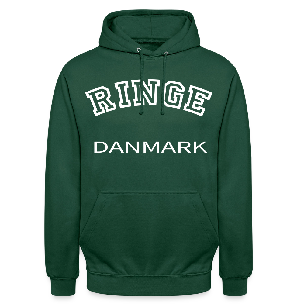 CityShirt - Hoodie - Ringe - flaskegrøn