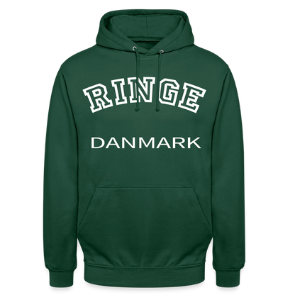 CityShirt - Hoodie - Ringe - flaskegrøn
