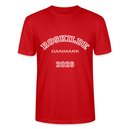 T-shirt unisex - Roskilde 2026 - rød