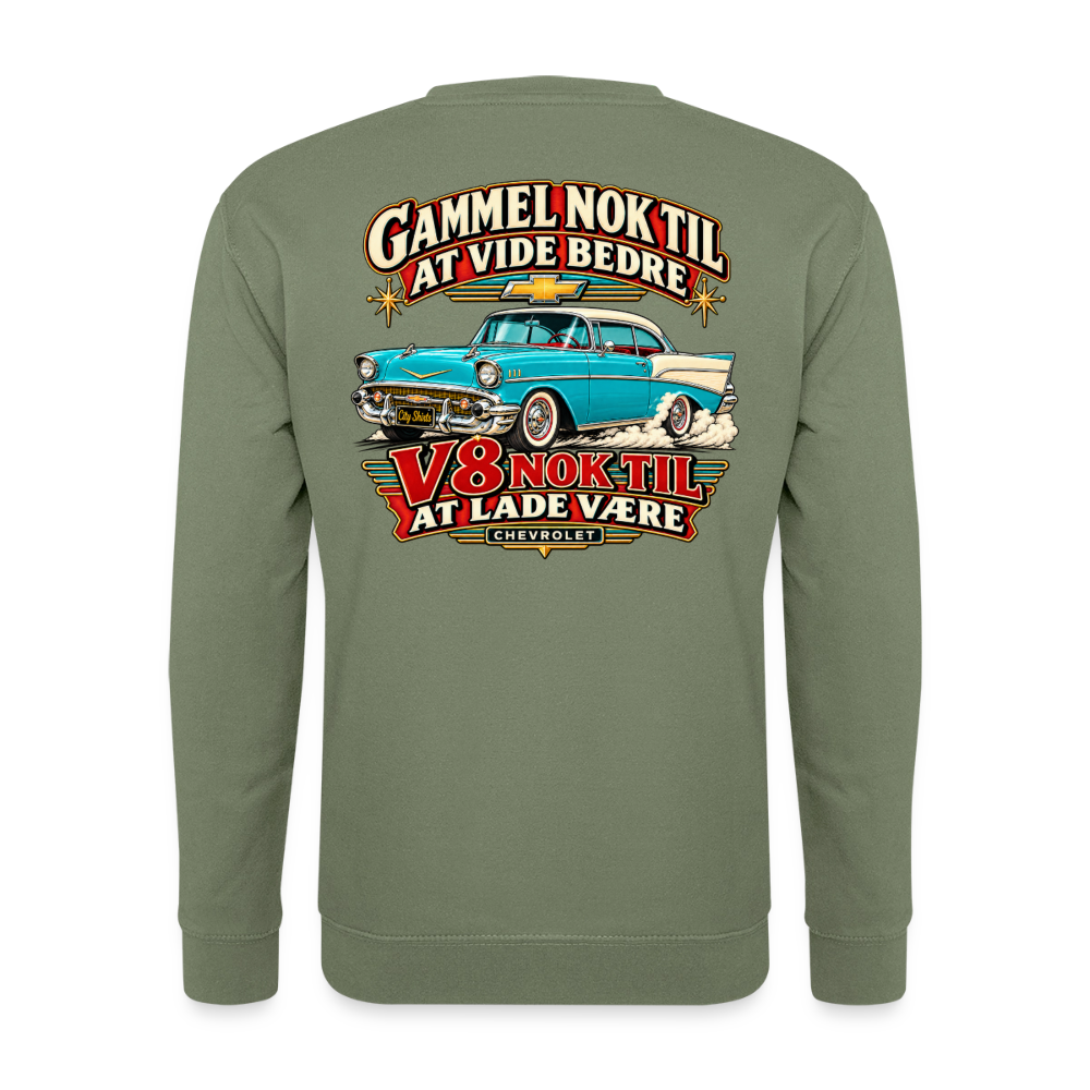 Carshirt 201 Chevrolet - militærgrøn