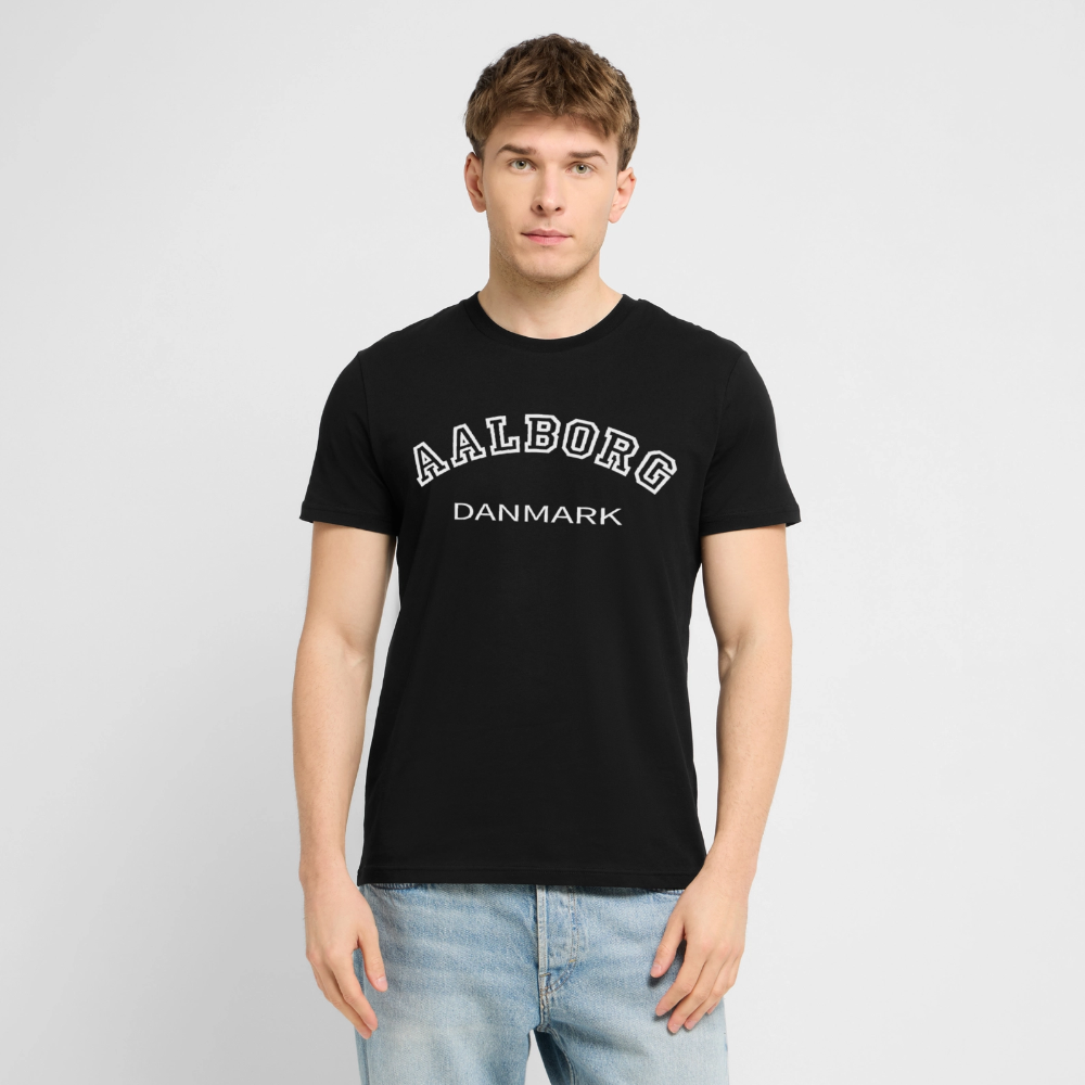 CityShirt - T-shirt- Aalborg - sort