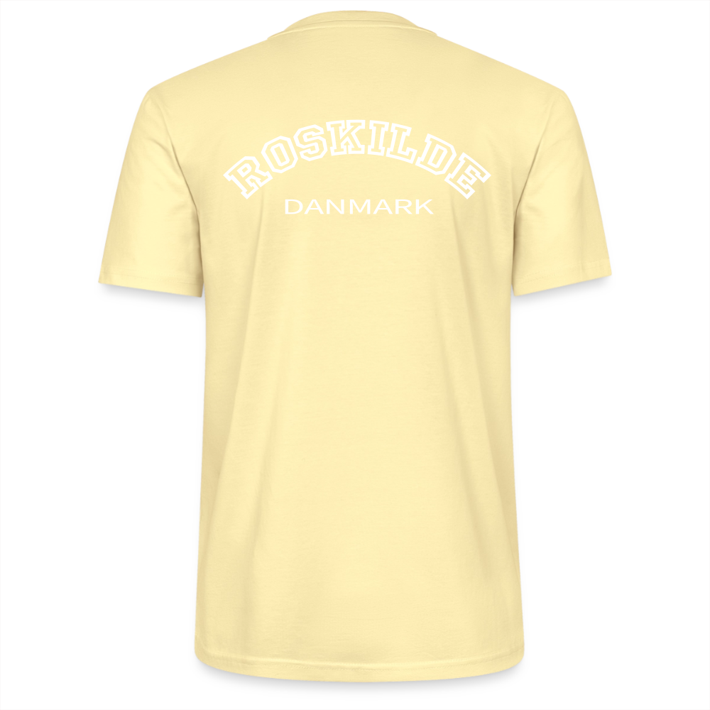 T-shirt unisex - Roskilde - cremefarvet