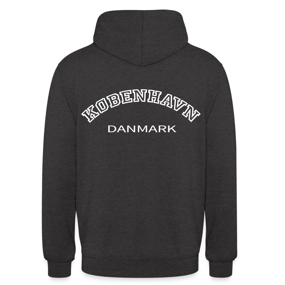 Hættetrøje unisex - København - charcoal