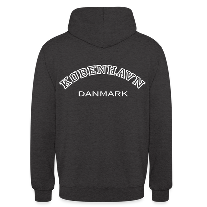 Hættetrøje unisex - København - charcoal